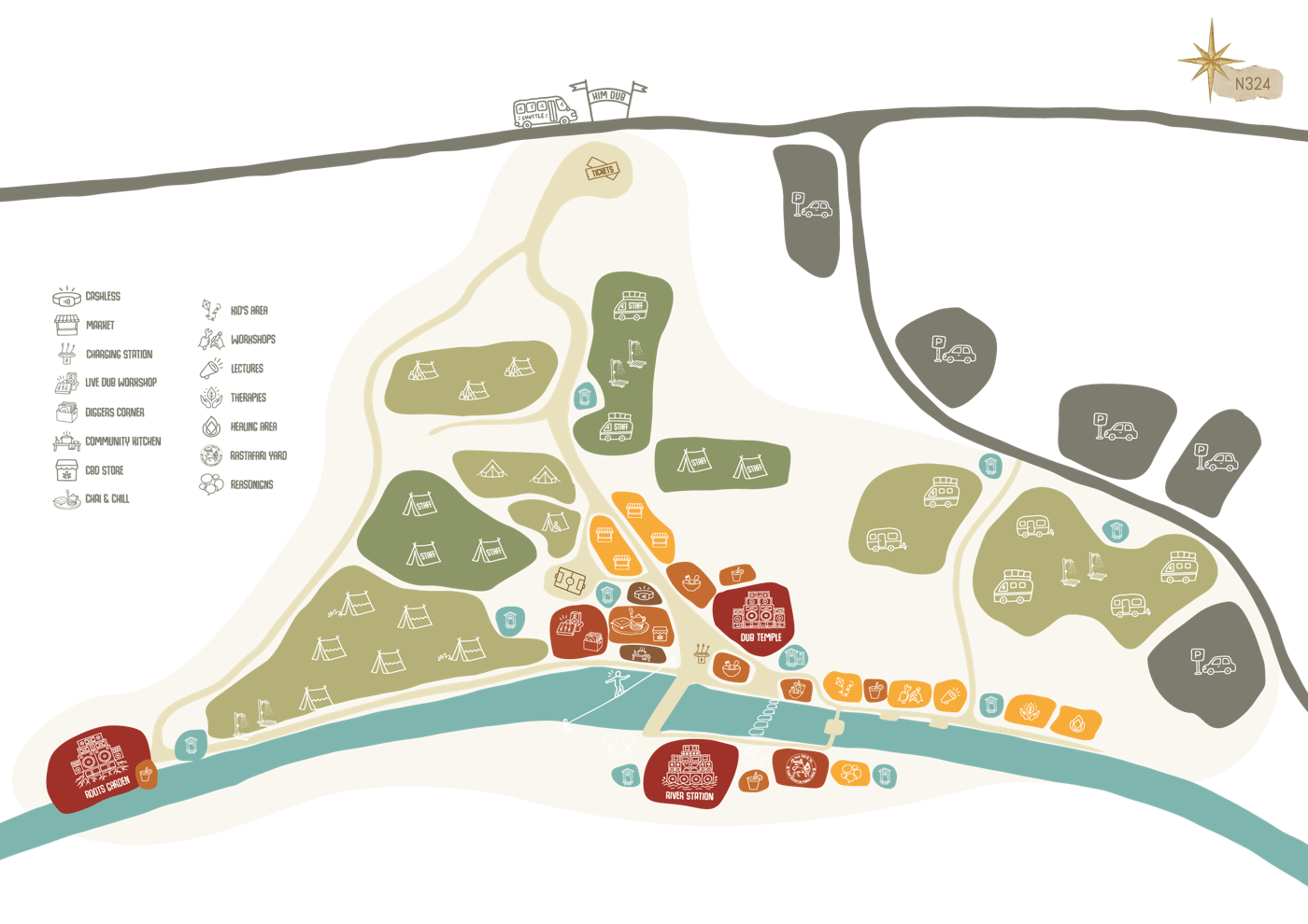 The map